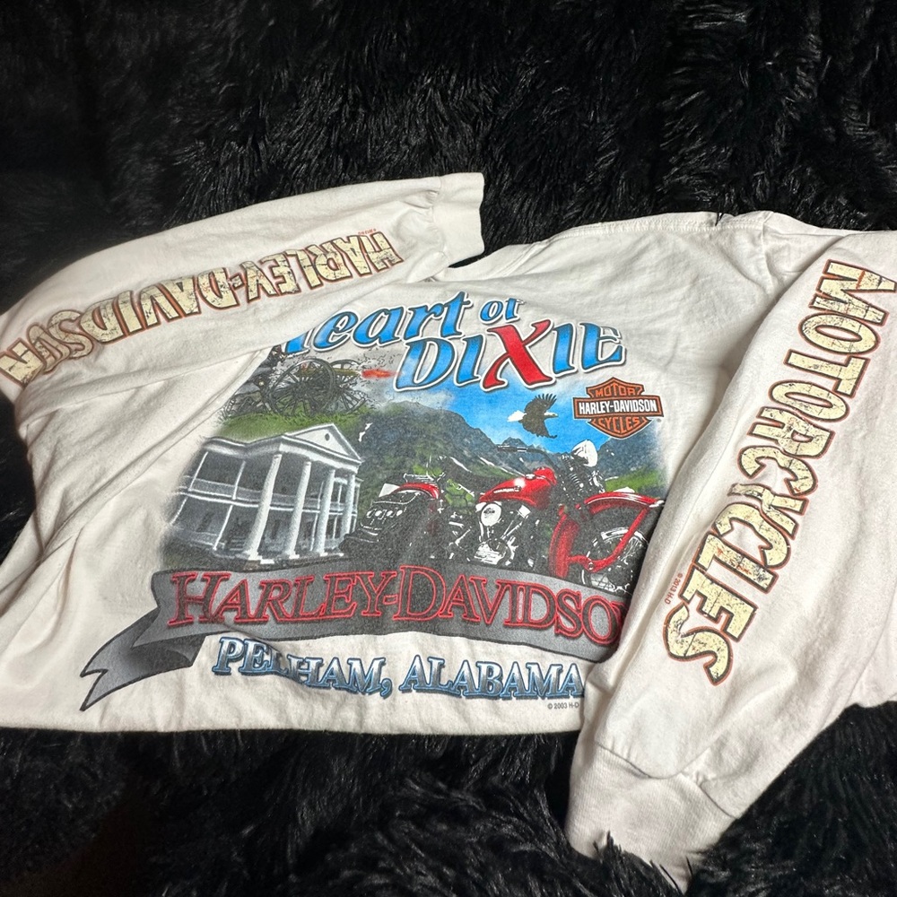 Long sleeve Harley Davidson tee
